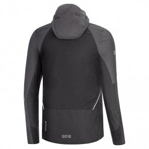 Veste à capuche GORE® R7 Partial GORE-TEX INFINIUM™ Homme black/terra grey